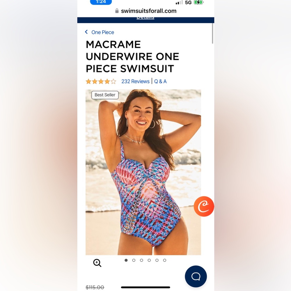 BATHING SUIT- one piece